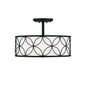 Reid 4-Light Ceiling Light in Matte Black Matte Black