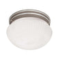 1-Light Ceiling Light in Satin Nickel Satin Nickel