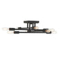 Lyrique 8-Light Ceiling Light in Matte Black Matte Black
