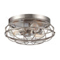 Scout 3-Light Ceiling Light in Satin Nickel Satin Nickel