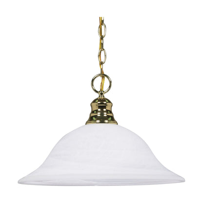 1 LT HANGING DOME PENDANT