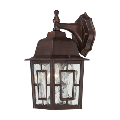 BANYAN 1 LGT 12" OUTDOOR WALL