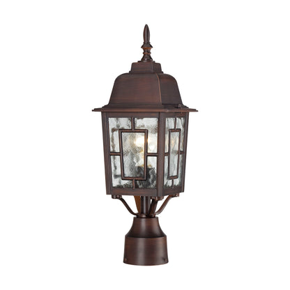 BANYAN 1 LGT 17" OUTDOOR POST