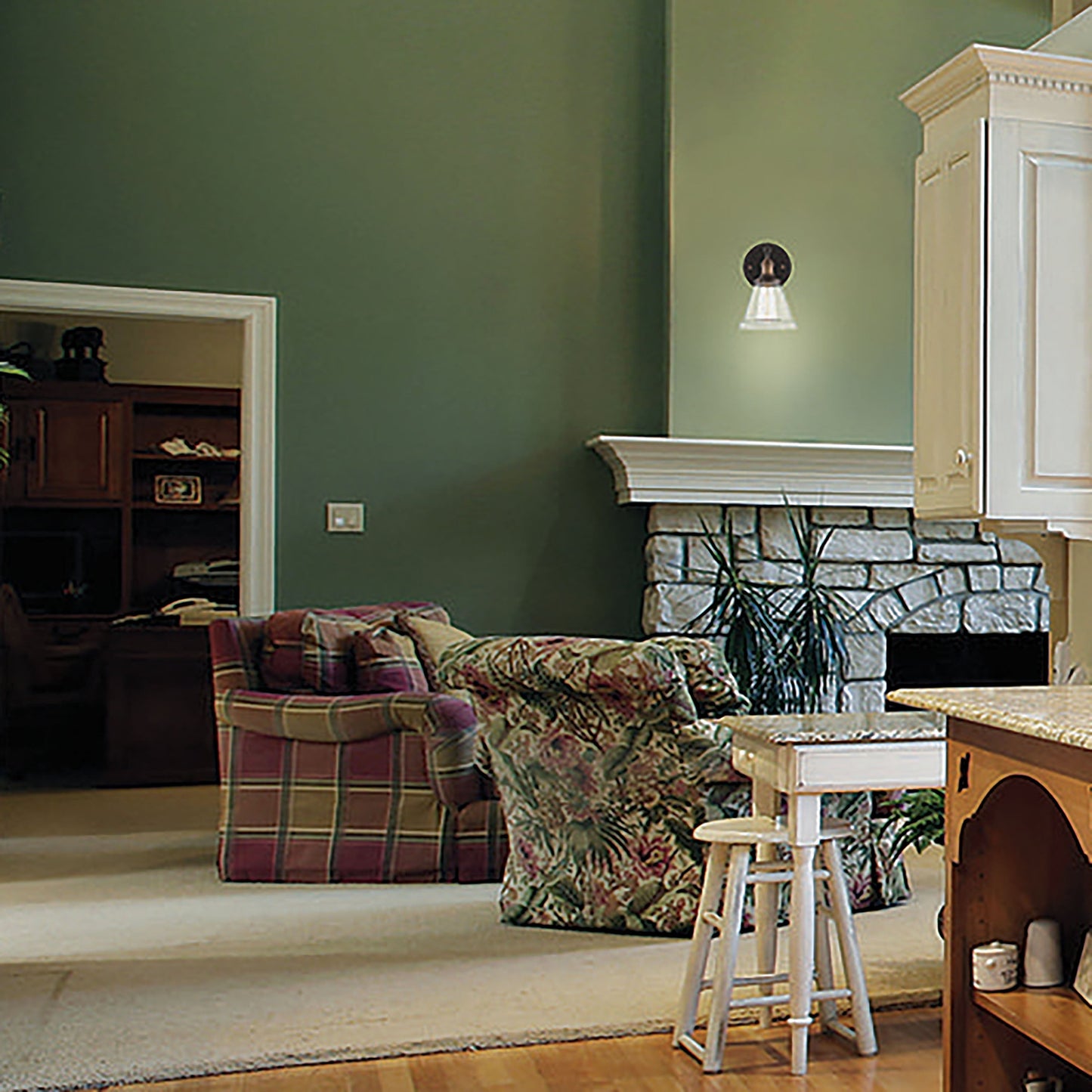 1 LT VINTAGE PENDANT