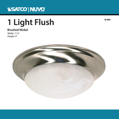 1 LT - 6" BALL FLUSH FIXTURE