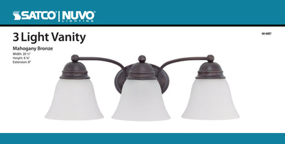 EMPIRE 2 LIGHT 15" VANITY