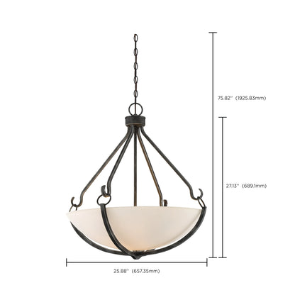 SHERWOOD 6 LIGHT ISLAND PEND