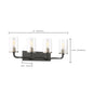 SHERWOOD 8 LIGHT CHANDELIER
