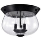 BOLIVER 3 LIGHT FLUSH MOUNT