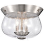 BOLIVER 3 LIGHT FLUSH MOUNT