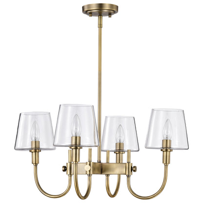 CORDELLO 4 LIGHT CHANDELIER