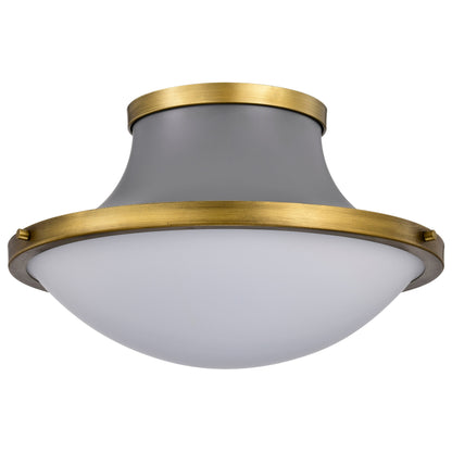 LAFAYETTE 3 LIGHT 18" FLUSH