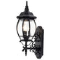 Central Park; 3 Light; 22 in.; Wall Lantern with Clear Beveled Glass