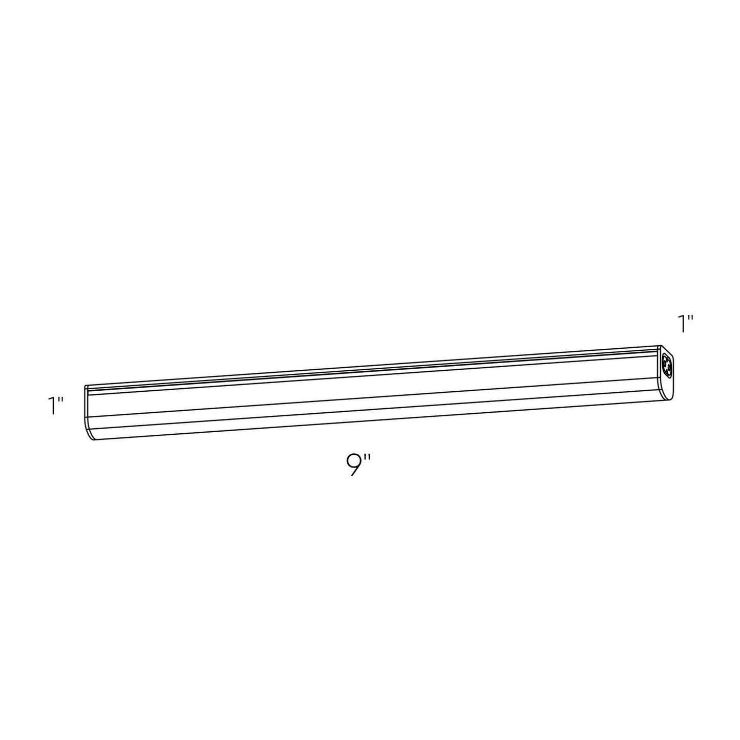 9 Inch CCT PowerLED Linear Under Cabinet Light