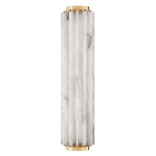 Hillside Wall Sconce with Aged Brass Finish