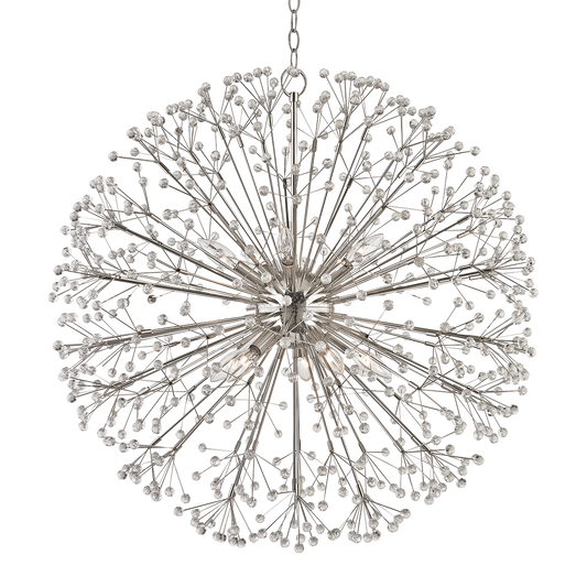 Dunkirk Chandelier with Polished Nickel Finish