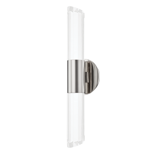 Rowe Wall Sconce with Polished Nickel Finish
