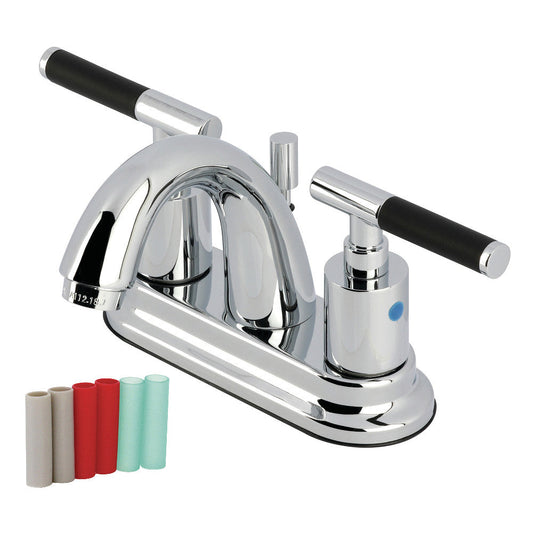 Kaiser 4 Inch Centerset Bathroom Faucet in Polished Chrome