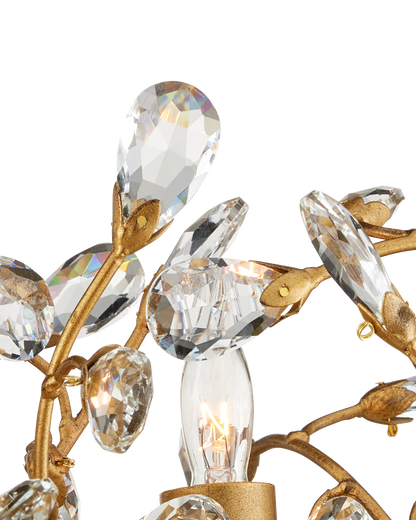 Crystal Bud Grande Ring Chandelier