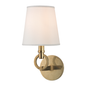 Malibu Wall Sconce with Aged Brass Finish