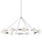 Barclay Chandelier with Polished Nickel Finish