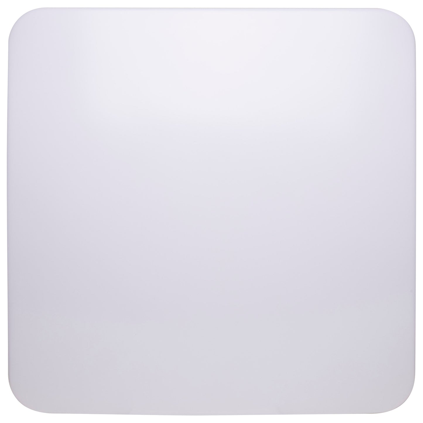 11 inch; Flush Mounted LED Fixture; CCT Selectable; Square; White Acrylic