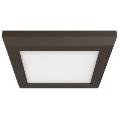 BLINK 9W LED 5" SQ BRONZE