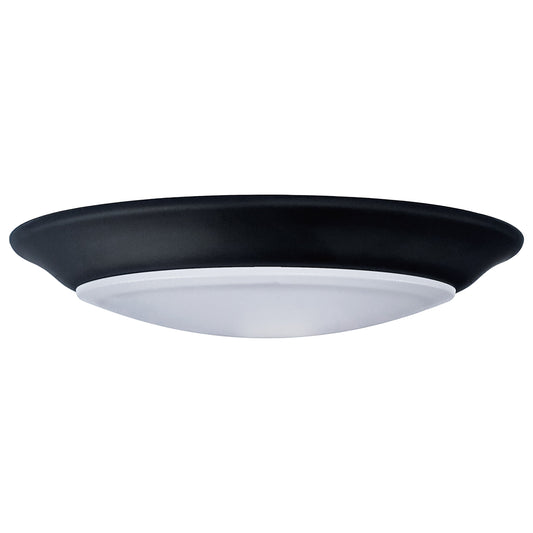 7" LED DISK LIGHT BLACK FINISH