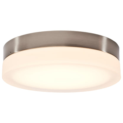 PI LED 9" FLUSH BRUSHED NICKEL