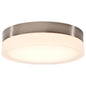 PI LED 9" FLUSH BRUSHED NICKEL