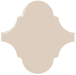 Alhambra Arabesque Greige Wall Tile