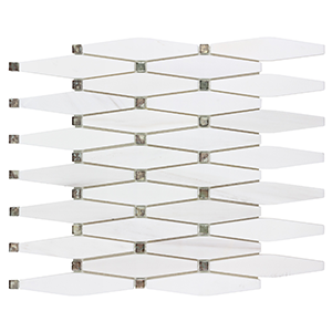 Dazzle Jolie Silver Wall Tile