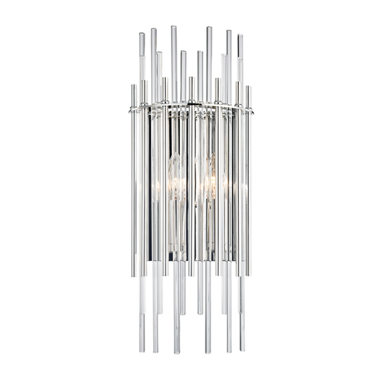 Wallis Wall Sconce with Polished Nickel Finish