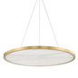 Eastport Chandelier with Aged Brass Finish