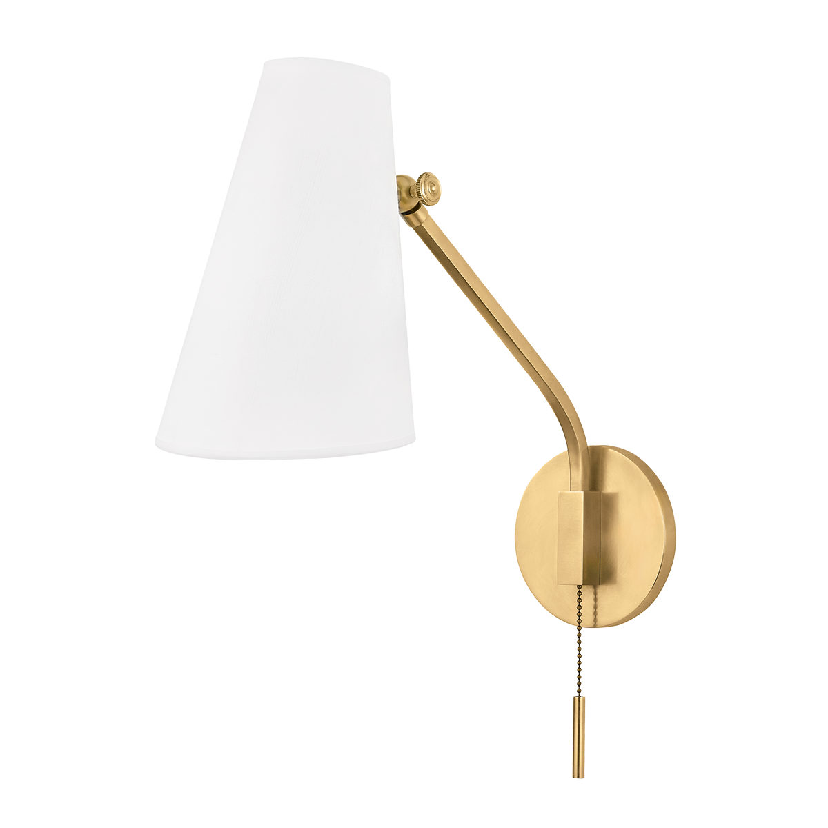 Patten Wall Sconce with Aged Brass Finish