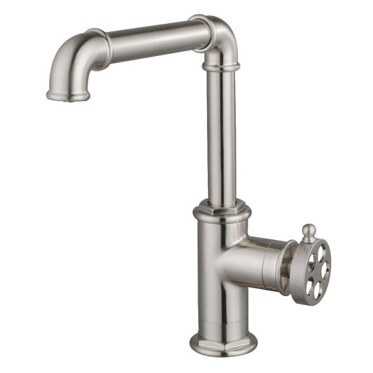 Wendell One Handle Kitchen Faucet in Brushed Nickel