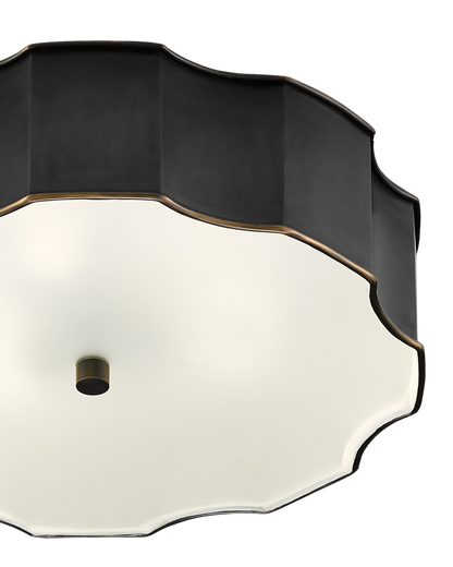 Wexford Bronze Flush Mount