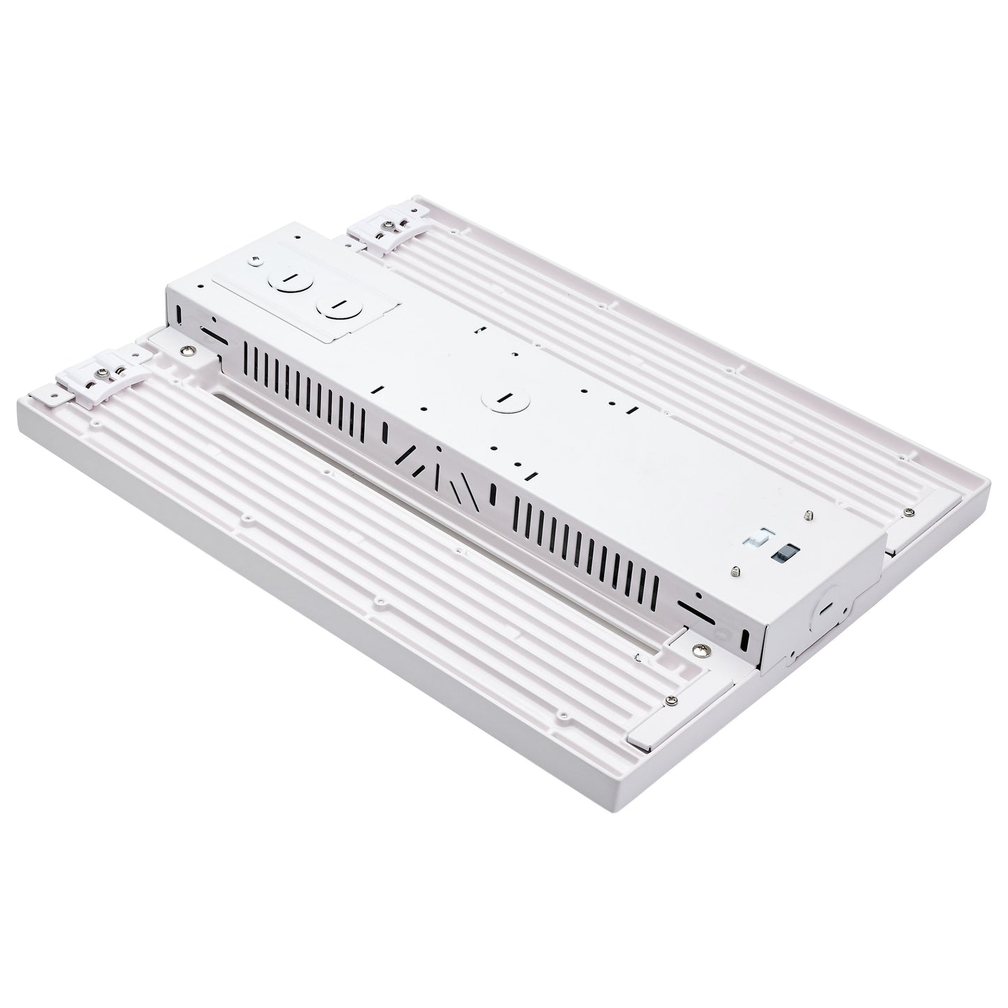 LED Linear High-Bay With Interchangeable Lens; 65W/75W/85W Wattage Selectable; 3K/4K/5K CCT Selectable
