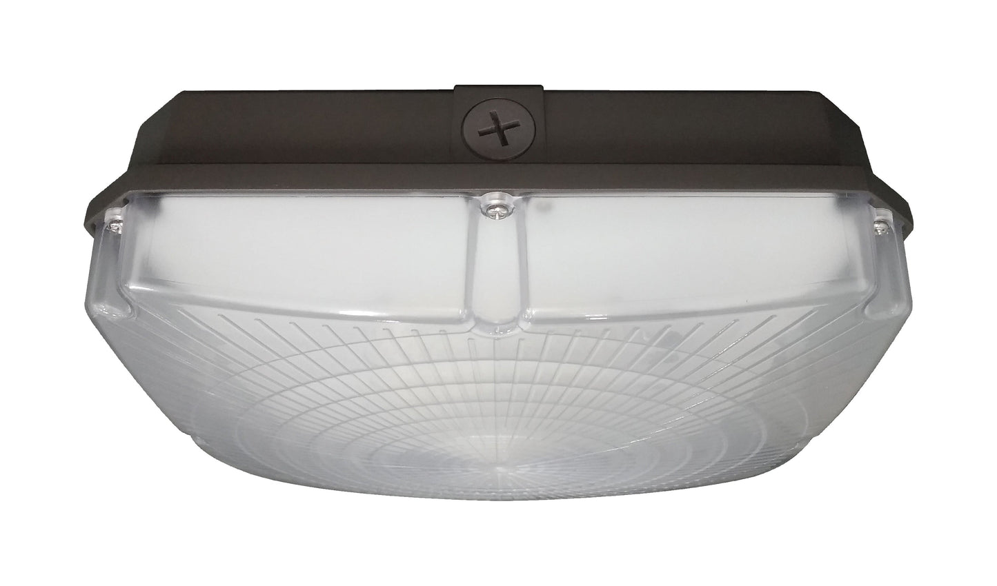 LED Canopy Fixture; 28W; 4000K; 120-277V