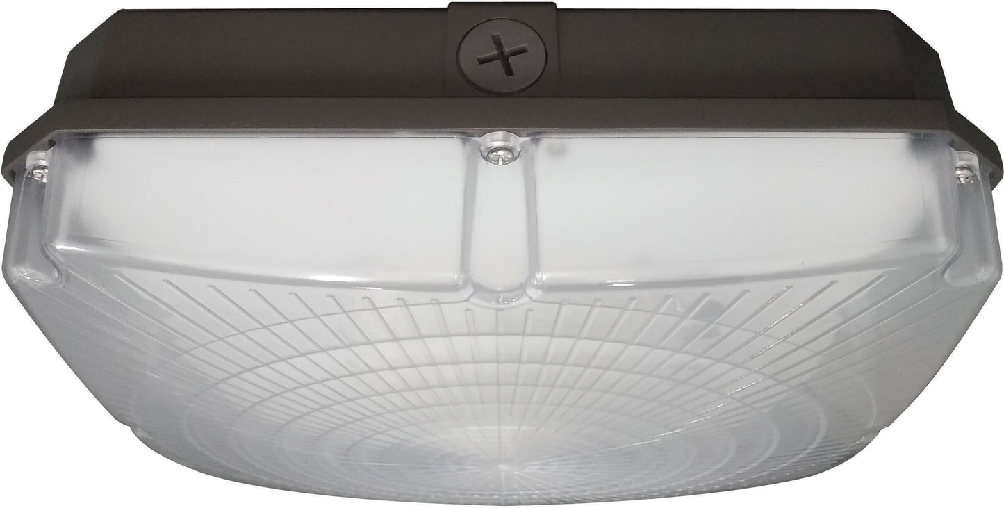 LED Canopy Fixture; 60W; 5000K; 120-277V