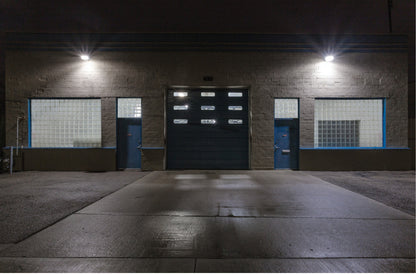 LED Area Light; 25W; Black Finish; 4000K; 120-277V