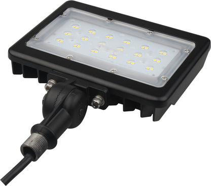 LED Medium Flood Light; 30W; 4000K; Bronze Finish; 100V-277V; Dimmable