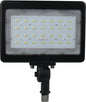 LED Medium Flood Light; 30W; 5000K; Bronze Finish; 100V-277V; Dimmable