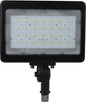 LED Medium Flood Light; 30W; 5000K; Bronze Finish; 100V-277V; Dimmable