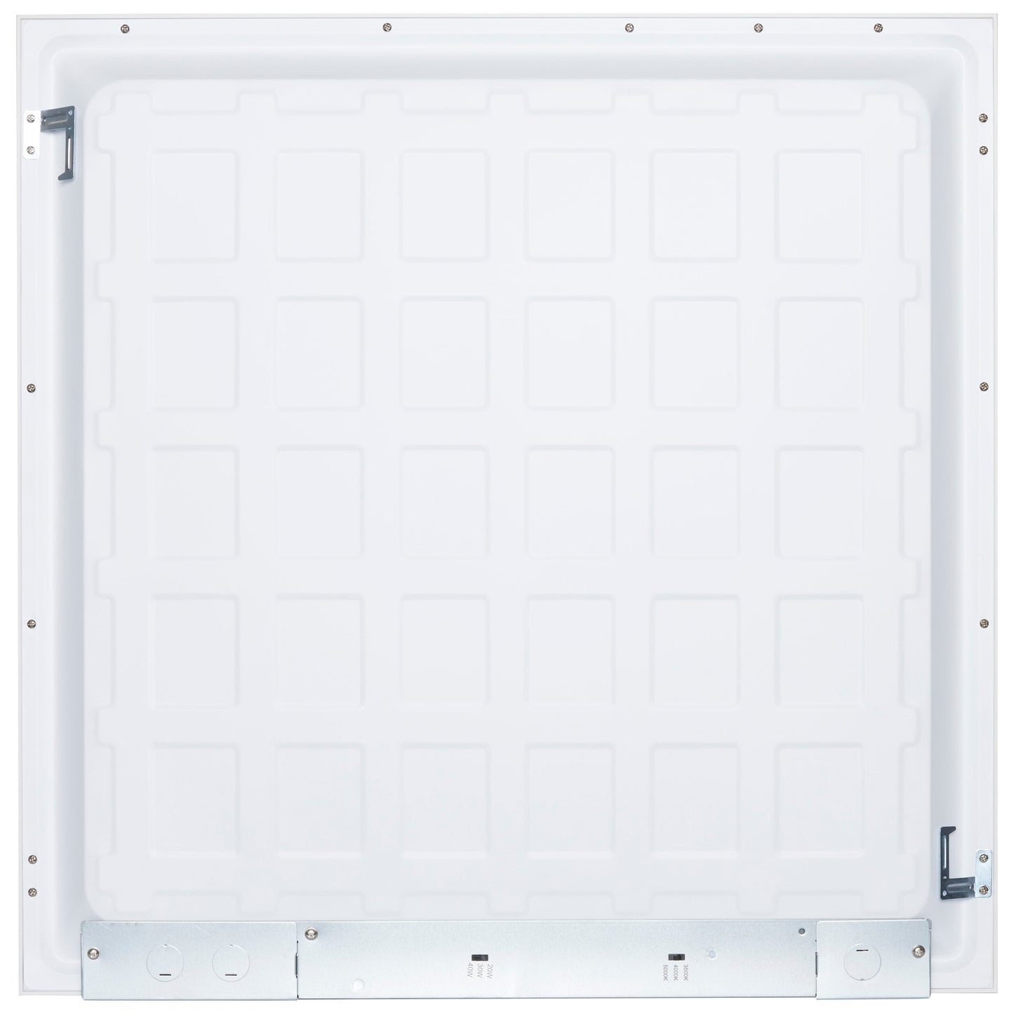 LED Adjustable Vapor Tight Fixture; 20W; RGB Selectable; Gray Finish