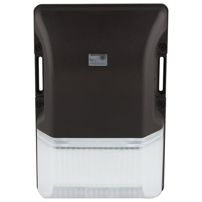 LED Security Light; Dual Head; Motion Sensor Included; Black Finish; 4000K