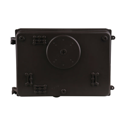 CCT and Wattage Adjustable LED Wall Pack; Integrated Bypassable Photocell; CCT Selectable