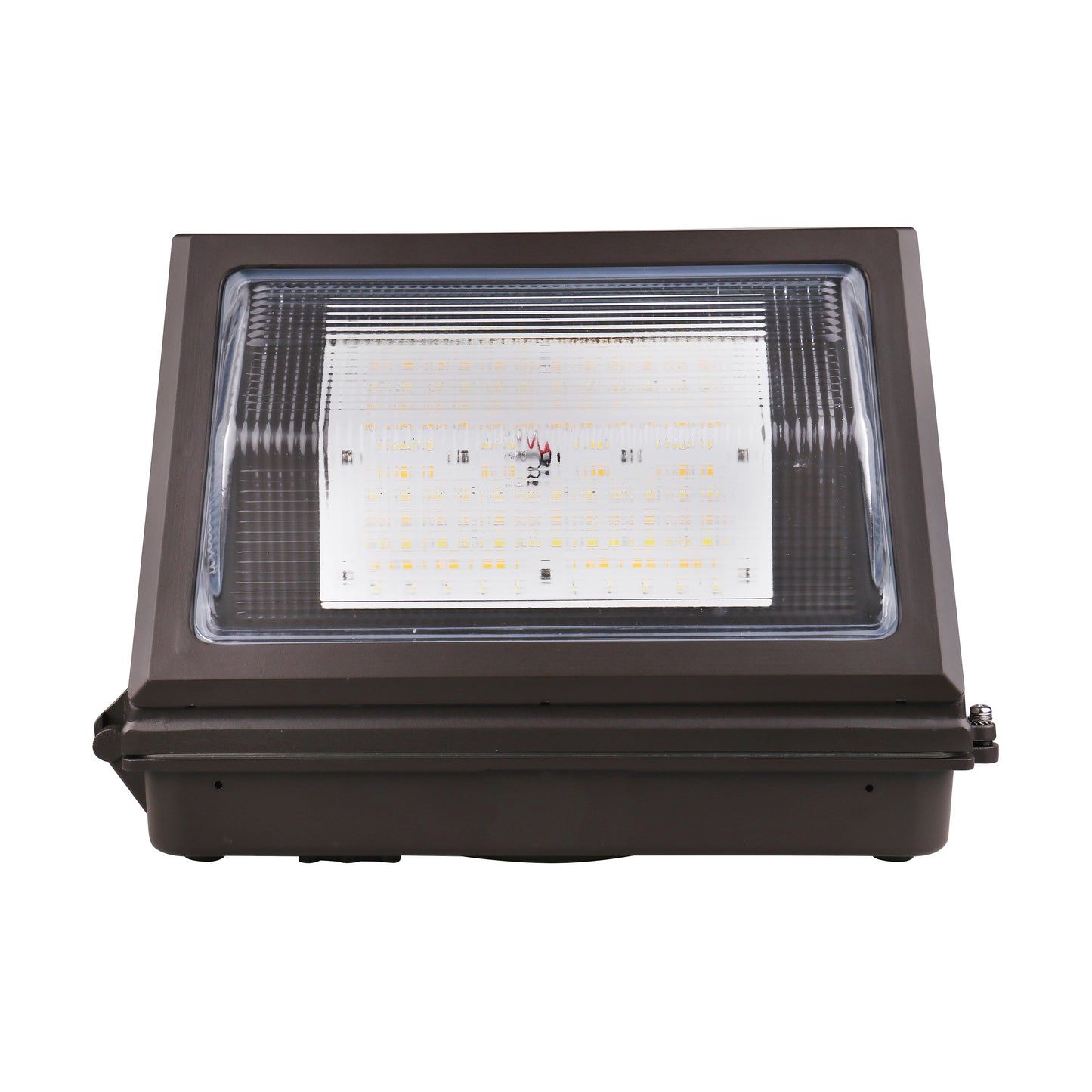 CCT and Wattage Adjustable LED Cutoff Wall Pack; Integrated Bypassable Photocell; CCT Selectable