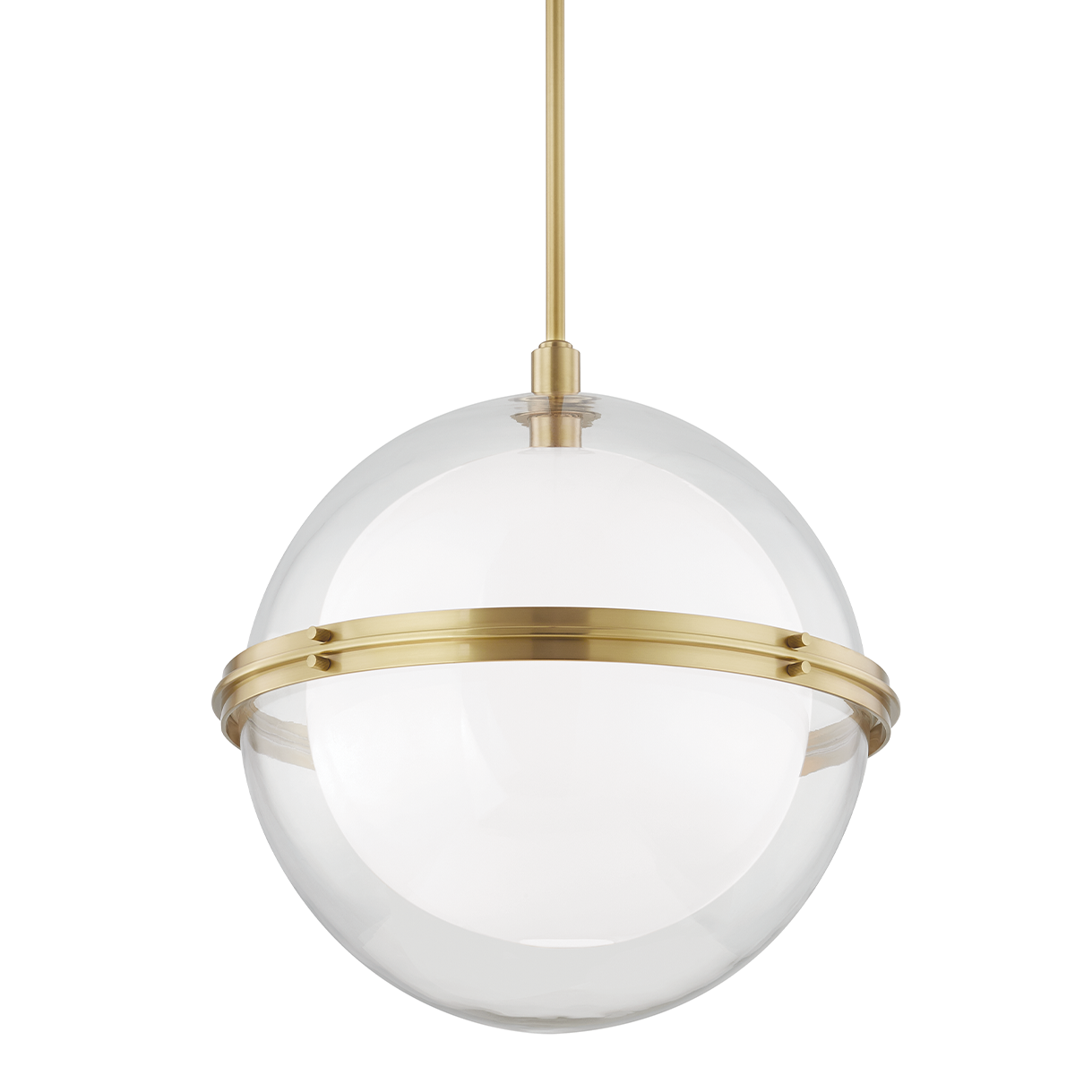 Northport Pendant with Aged Brass Finish
