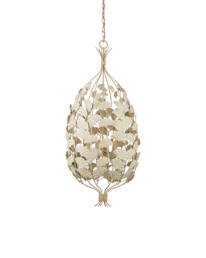 Maidenhair Cream Chandelier